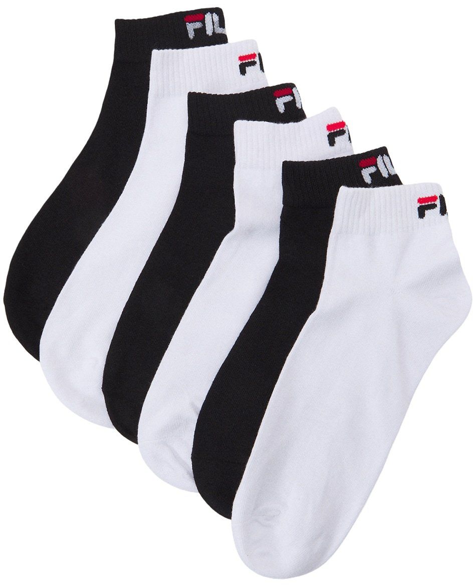 FILA Ponožky  červená / čierna / biela