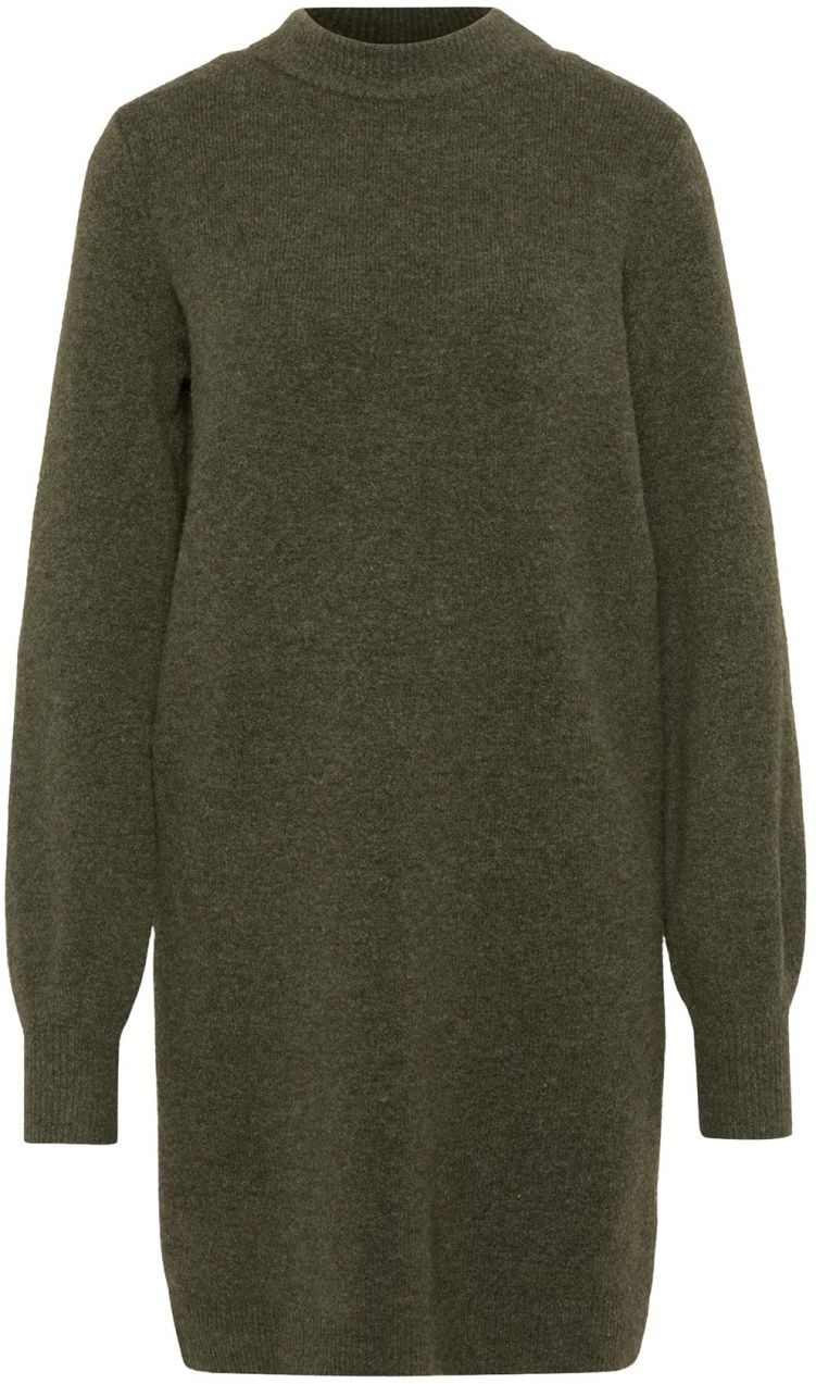 Vero Moda Tall Pletené šaty 'VMBESTI'  tmavozelená