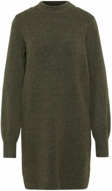Vero Moda Tall Pletené šaty 'VMBESTI'  tmavozelená