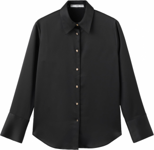 MANGO Blúzka 'IDEALE'  čierna