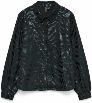 VERO MODA Blúzka 'VMCARLA'  námornícka modrá / čierna