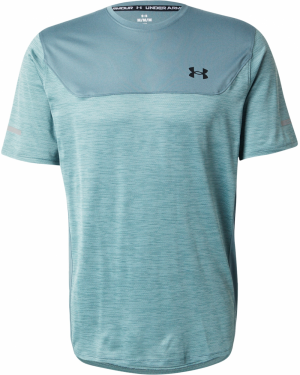 UNDER ARMOUR Funkčné tričko 'Tech Utility'  modrosivá / mätová / čierna