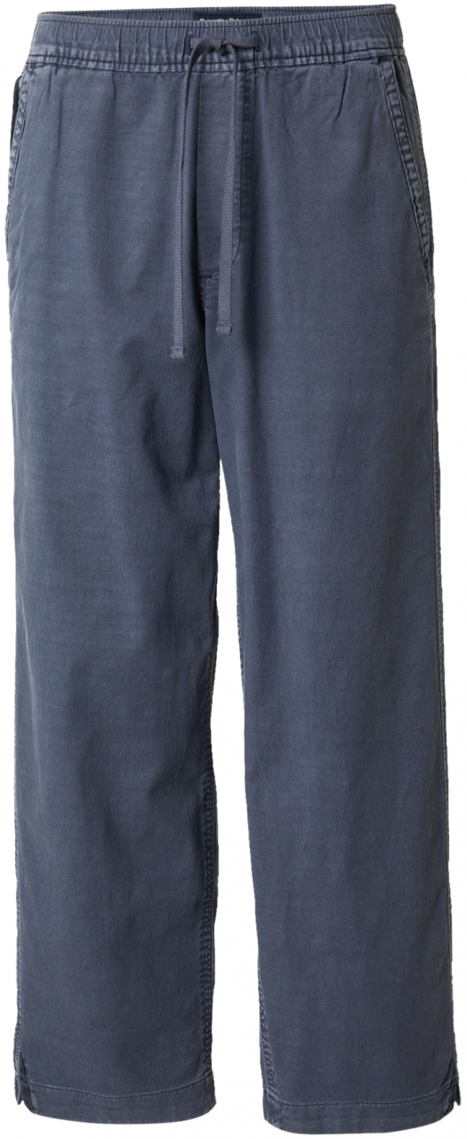 Abercrombie & Fitch Chino nohavice  námornícka modrá