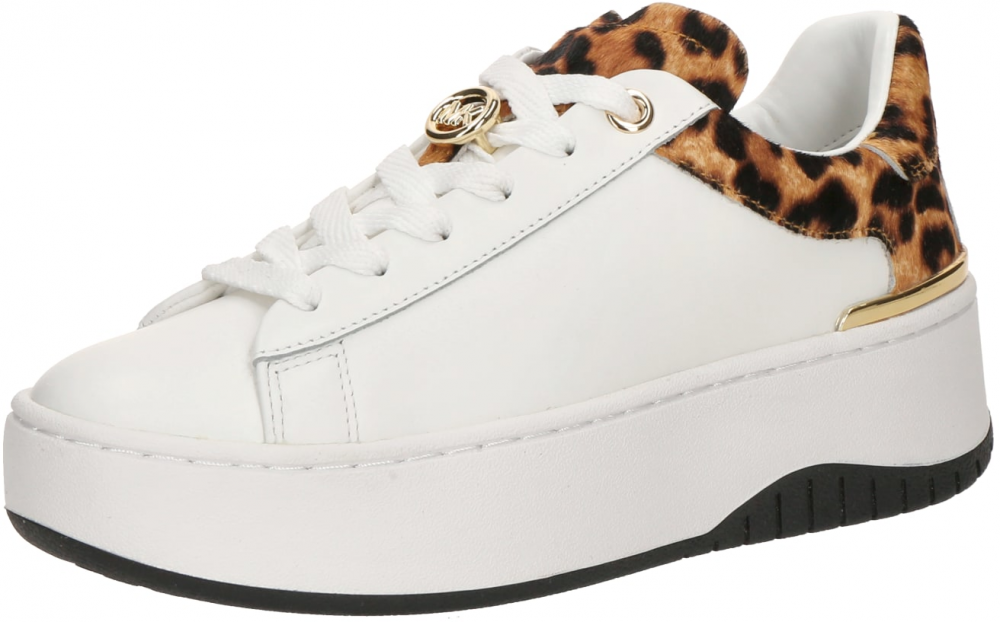 MICHAEL Michael Kors Nízke tenisky 'DOTTIE'  čokoládová / koňaková / kapučíno / biela