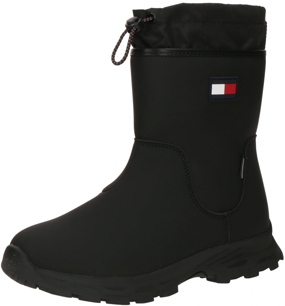 TOMMY HILFIGER Gumáky 'SCOTTIE'  čierna