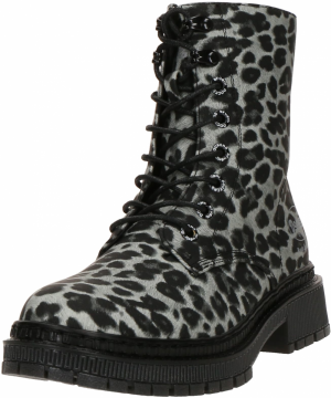 Dockers by Gerli Šnurovacie čižmy  sivá / svetlosivá / čierna