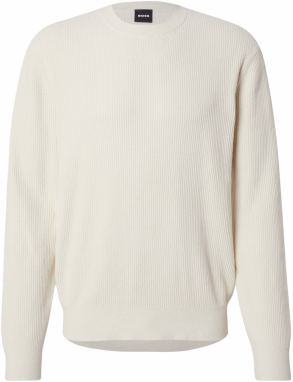 BOSS Sveter 'Horso'  prírodná biela