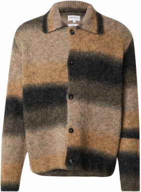NORSE PROJECTS Kardigán  kaki / olivová / čierna