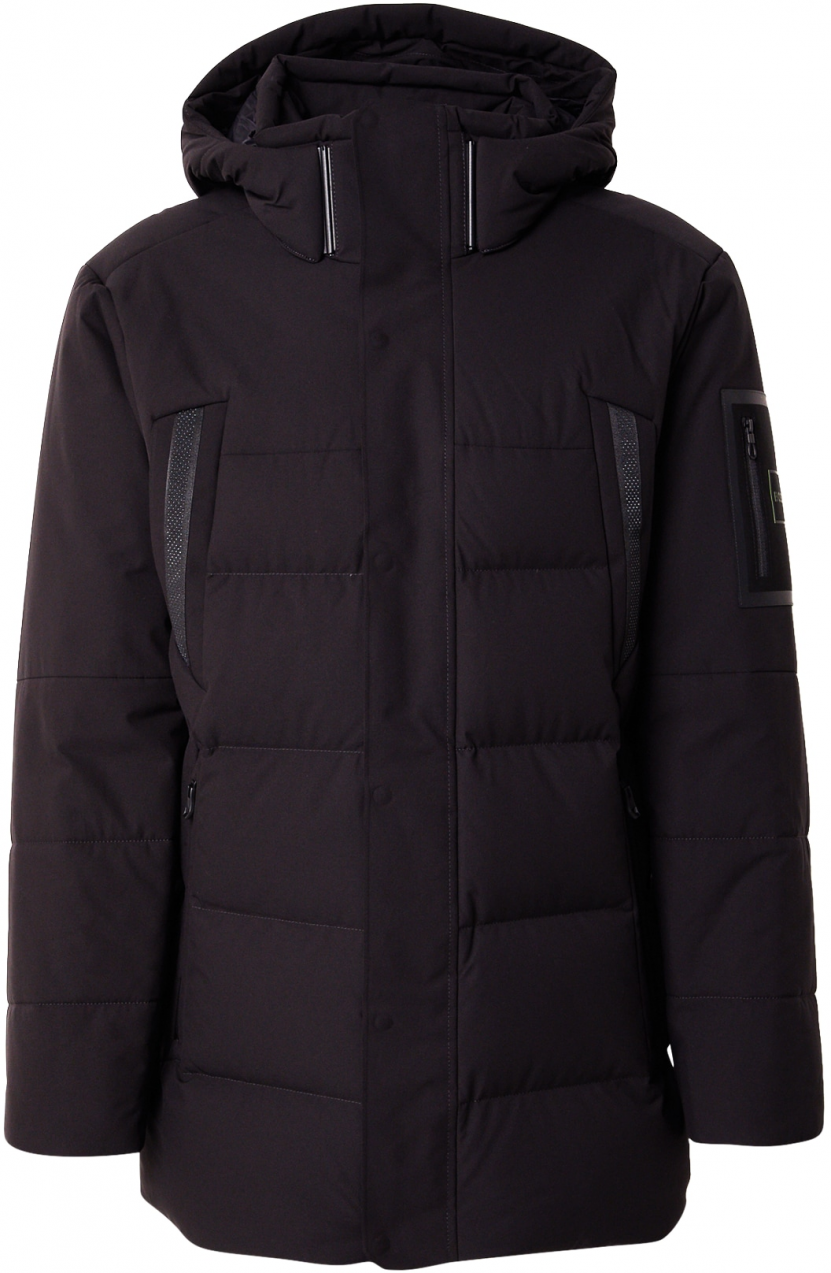 BOSS Zimná parka  čierna