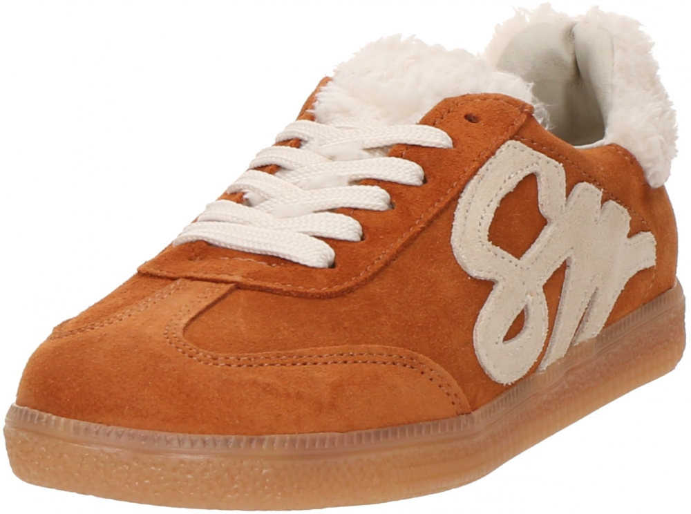 STEVE MADDEN Nízke tenisky 'ELORA'  svetlobéžová / koňaková