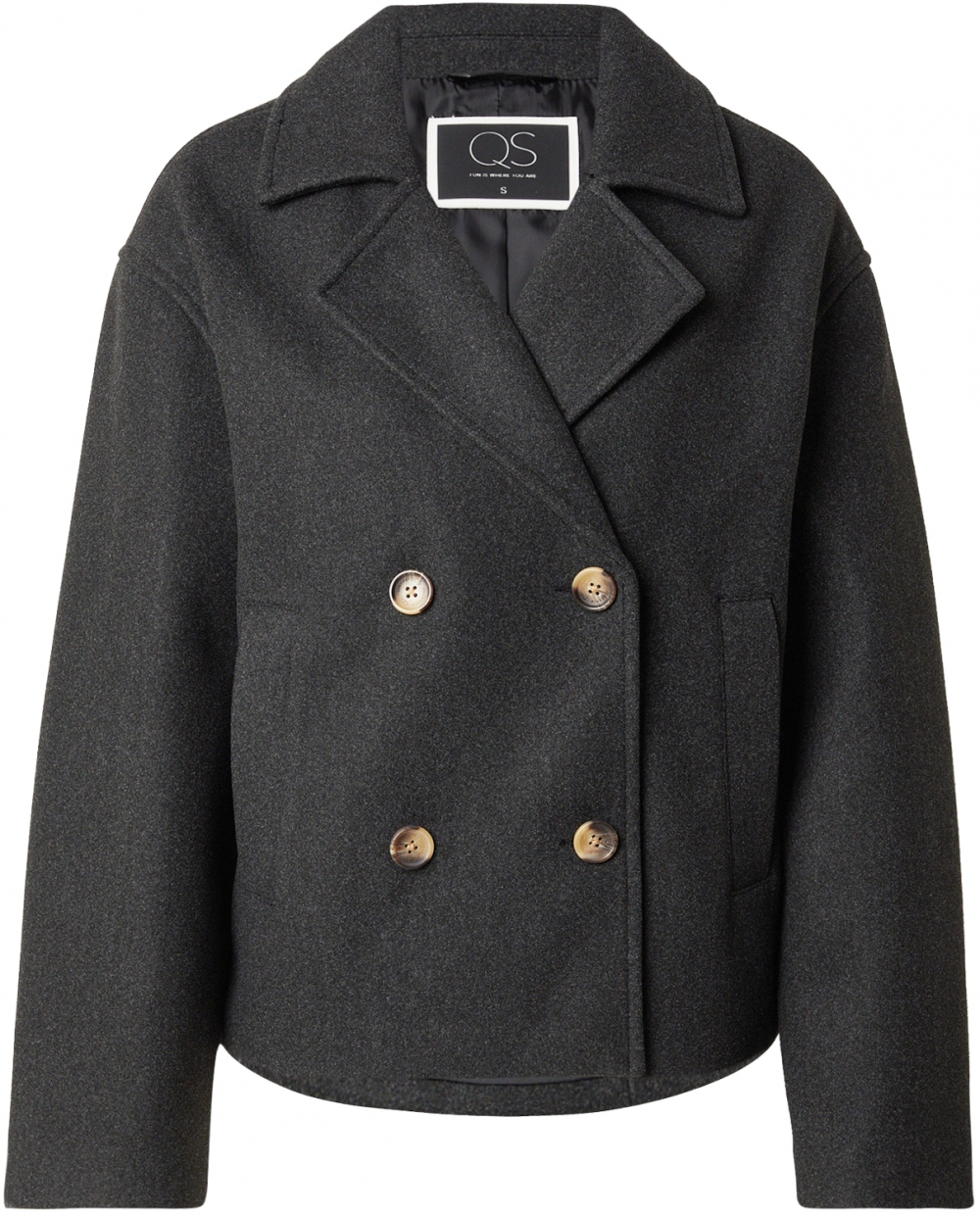 QS Prechodná bunda  antracitová