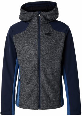 ICEPEAK Outdoorová bunda 'BEEDEVILLE'  azúrová / tmavomodrá / čierna / biela