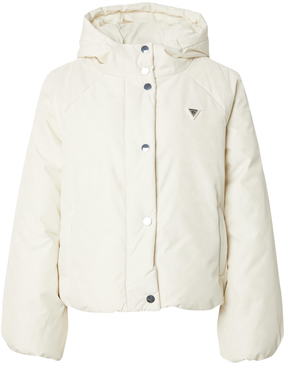 GUESS Zimná bunda  krémová