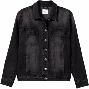 SHEEGO Prechodná bunda  čierny denim