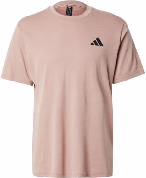 ADIDAS PERFORMANCE Funkčné tričko 'Train Essentials Feelready Novelty'  staroružová / čierna