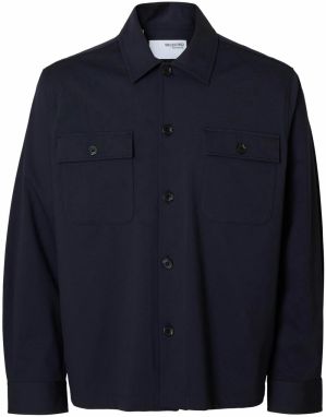 SELECTED Košeľa 'SLHLORENT'  námornícka modrá