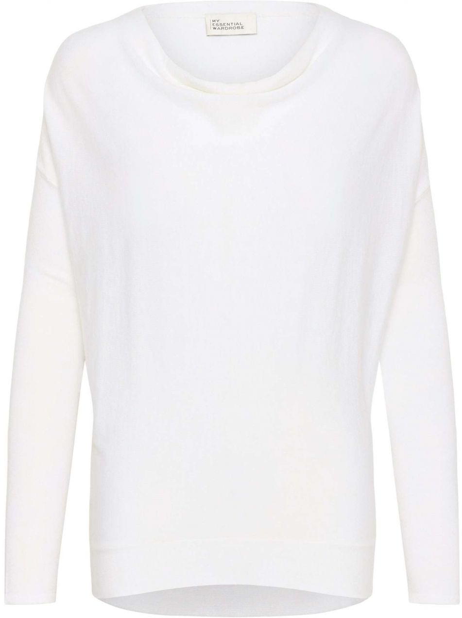 My Essential Wardrobe Sveter 'Polly'  biela