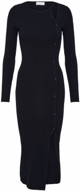LeGer by Lena Gercke Pletené šaty 'Galina'  čierna