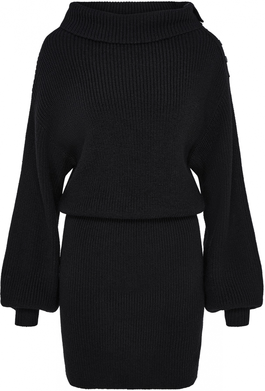 LeGer by Lena Gercke Pletené šaty 'Cara'  čierna