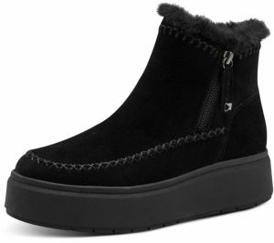 Tamaris Členkové čižmy  čierna