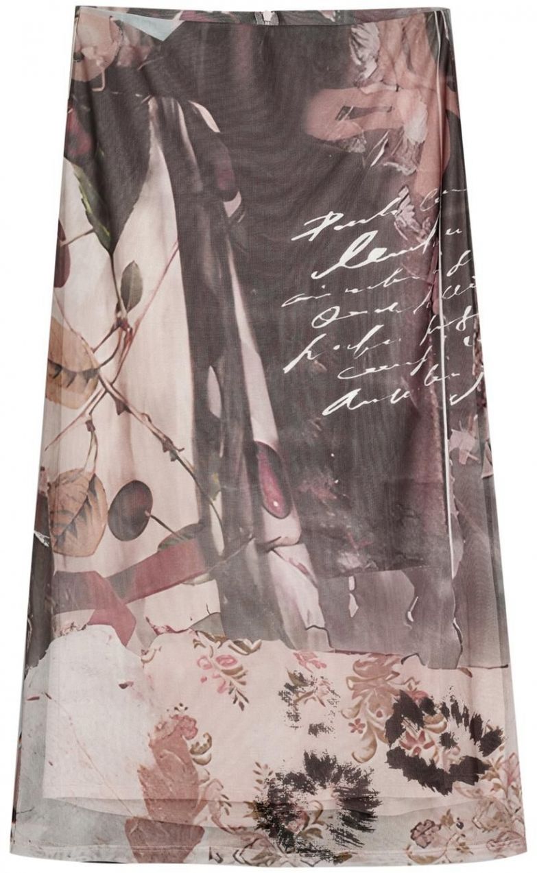 Desigual Sukňa  zmiešané farby