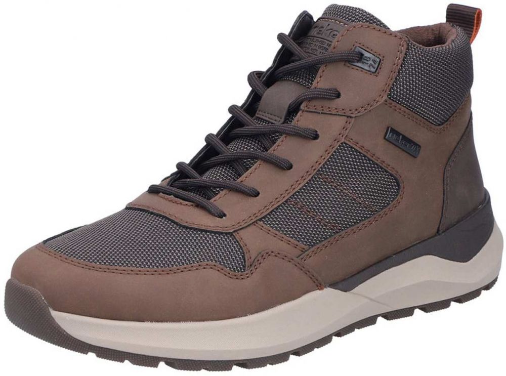 Rieker Šnurovacie čižmy  hnedá / tmavohnedá