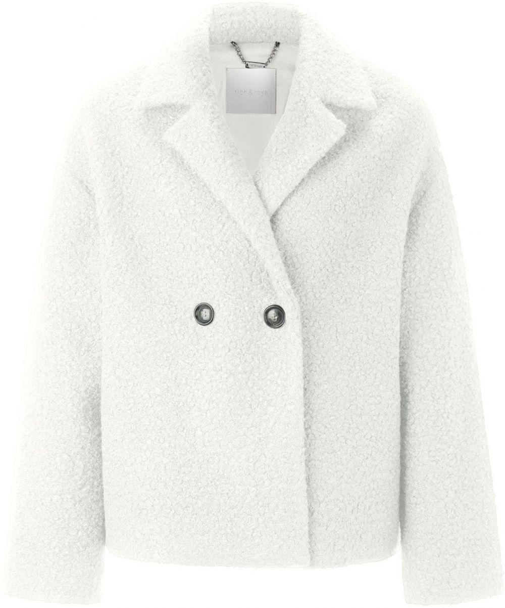 Rich & Royal Prechodný kabát  biela