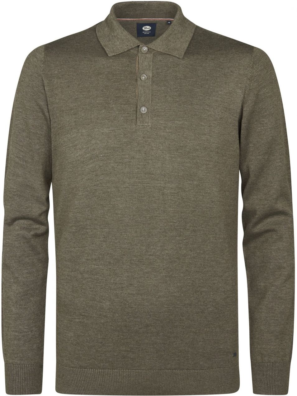 Petrol Industries Sveter  zelená melírovaná