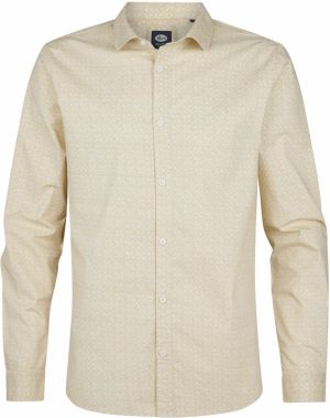 Petrol Industries Košeľa  svetlobéžová