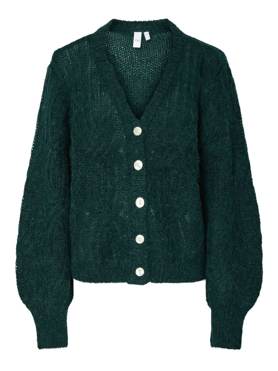 YAS Kardigán 'YASZUMA'  tmavozelená