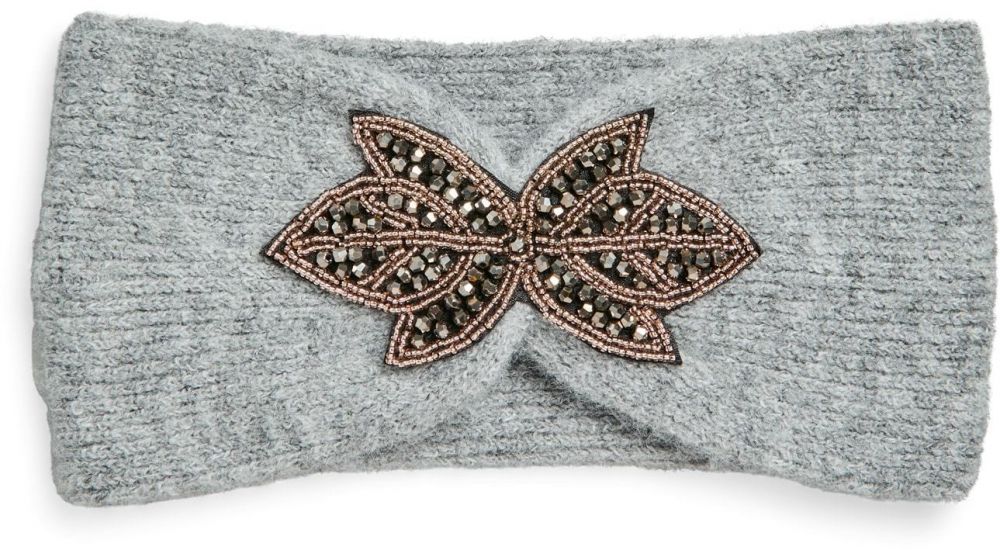 PIECES Čelenka 'PCNasminna'  bronzová / sivá melírovaná