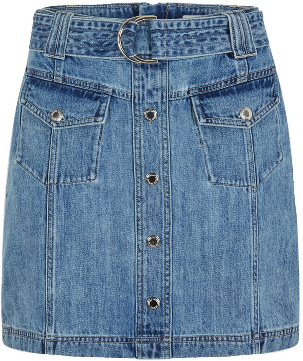 Morgan Sukňa  modrá denim