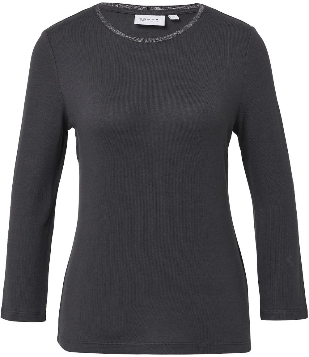 COMMA Tričko  antracitová