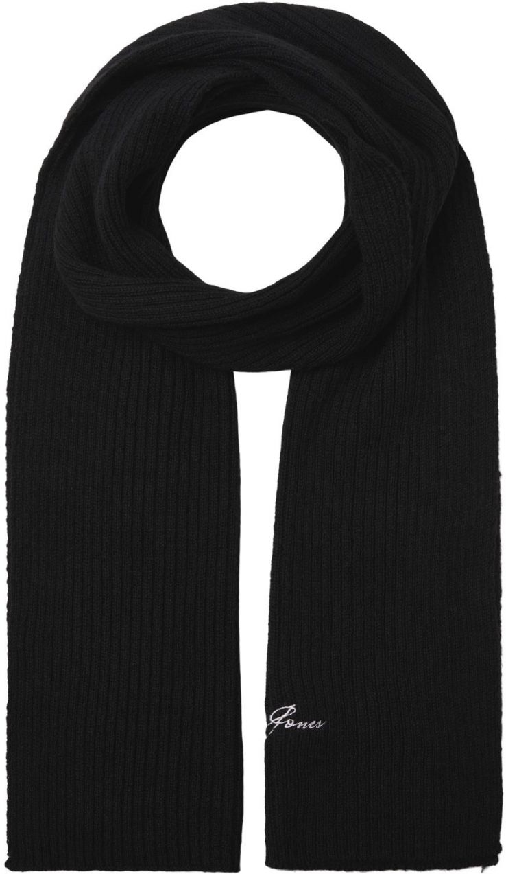 JACK & JONES Šál 'JACOTSO'  čierna / biela