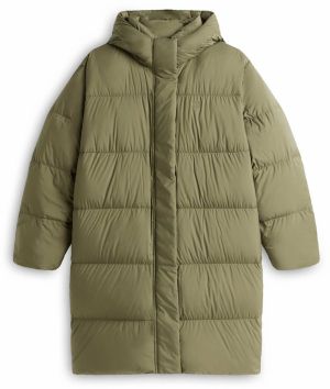 Tommy Hilfiger Curve Zimný kabát  zelená