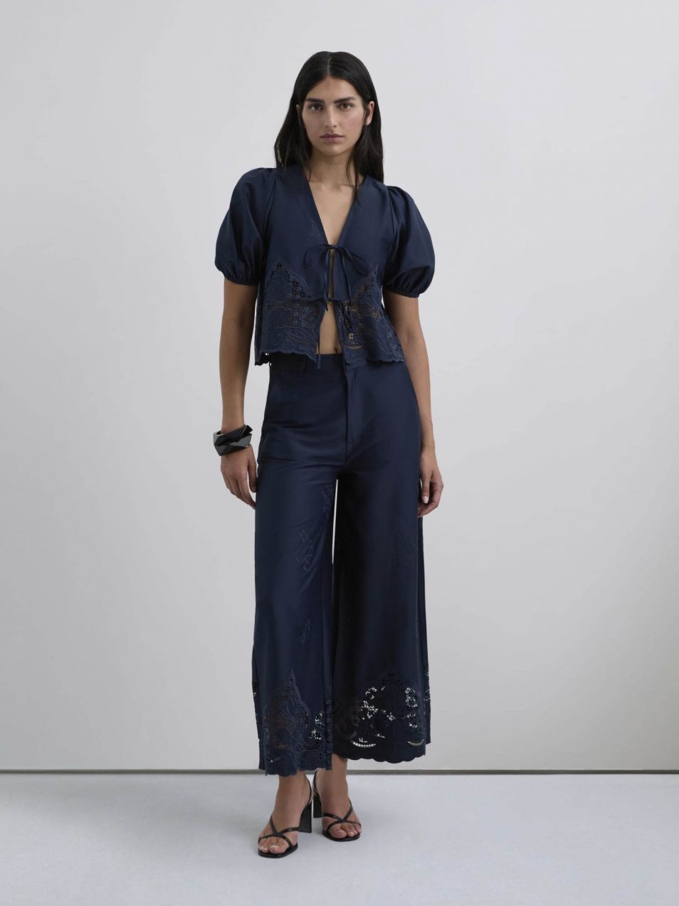 Scalpers Nohavice ' '  modrá / námornícka modrá