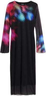 Desigual Šaty  zmiešané farby / čierna