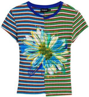 Desigual Tričko  zmiešané farby