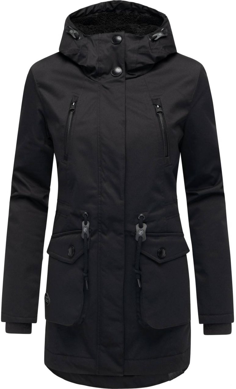 Ragwear Zimná bunda 'Ellsa'  čierna