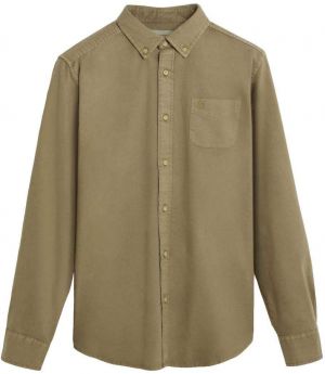 Scalpers Košeľa  olivová
