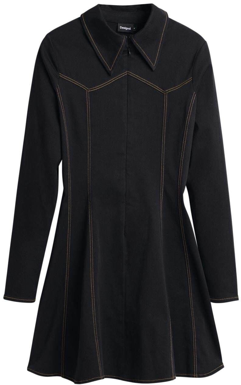Desigual Košeľové šaty  čierna