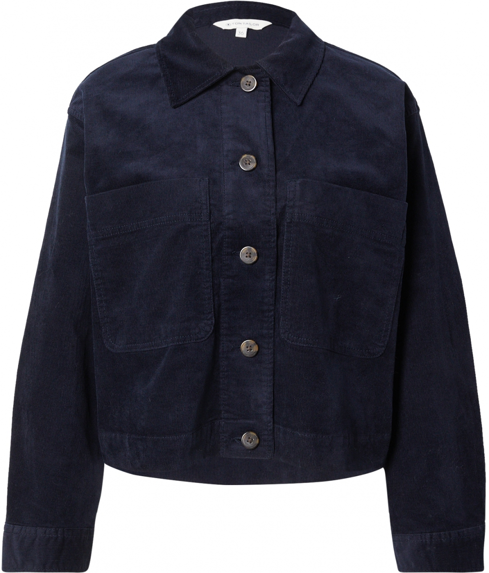 TOM TAILOR Prechodná bunda  námornícka modrá