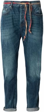 SCOTCH & SODA Džínsy 'DEAN'  tmavomodrá / červená