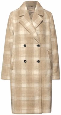 STREET ONE Prechodný kabát  béžová / farba ťavej srsti / svetlobéžová