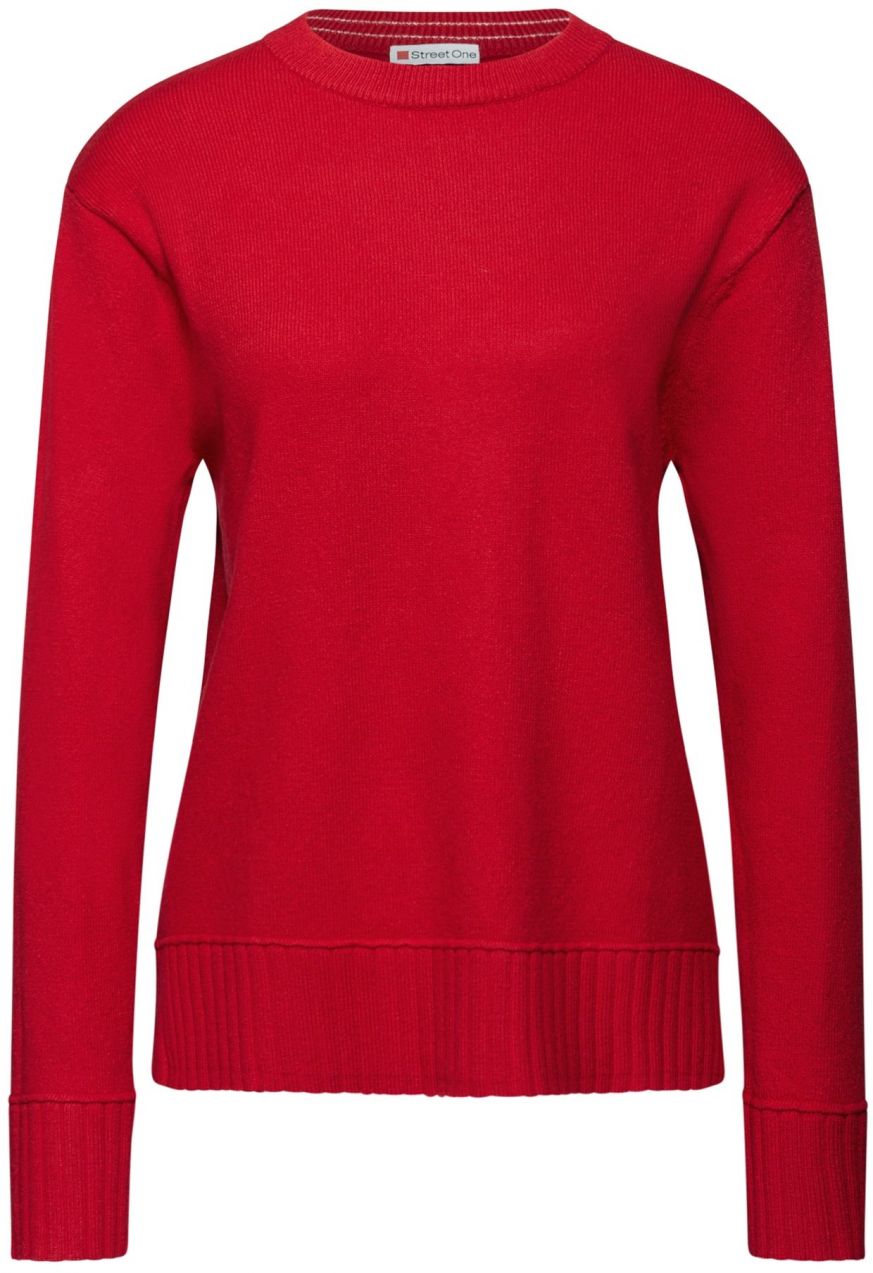 STREET ONE Sveter  červená