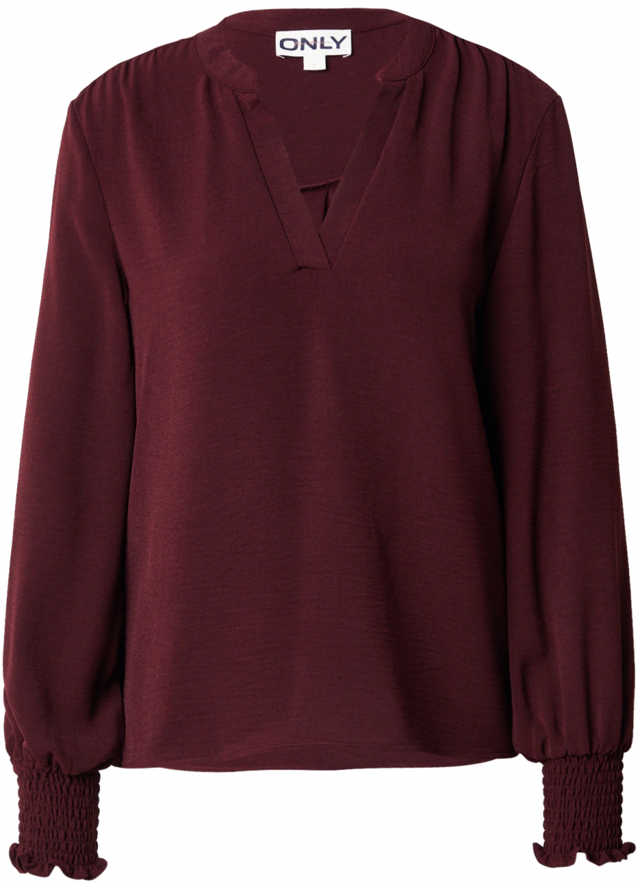 ONLY Blúzka 'ONLMETTE'  rubínová