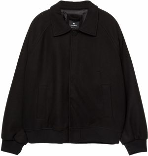 Pull&Bear Prechodná bunda  čierna