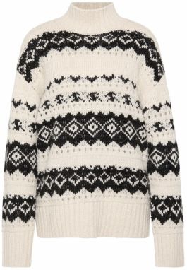 Vero Moda Tall Sveter 'VMAMPLE'  nebielená / čierna