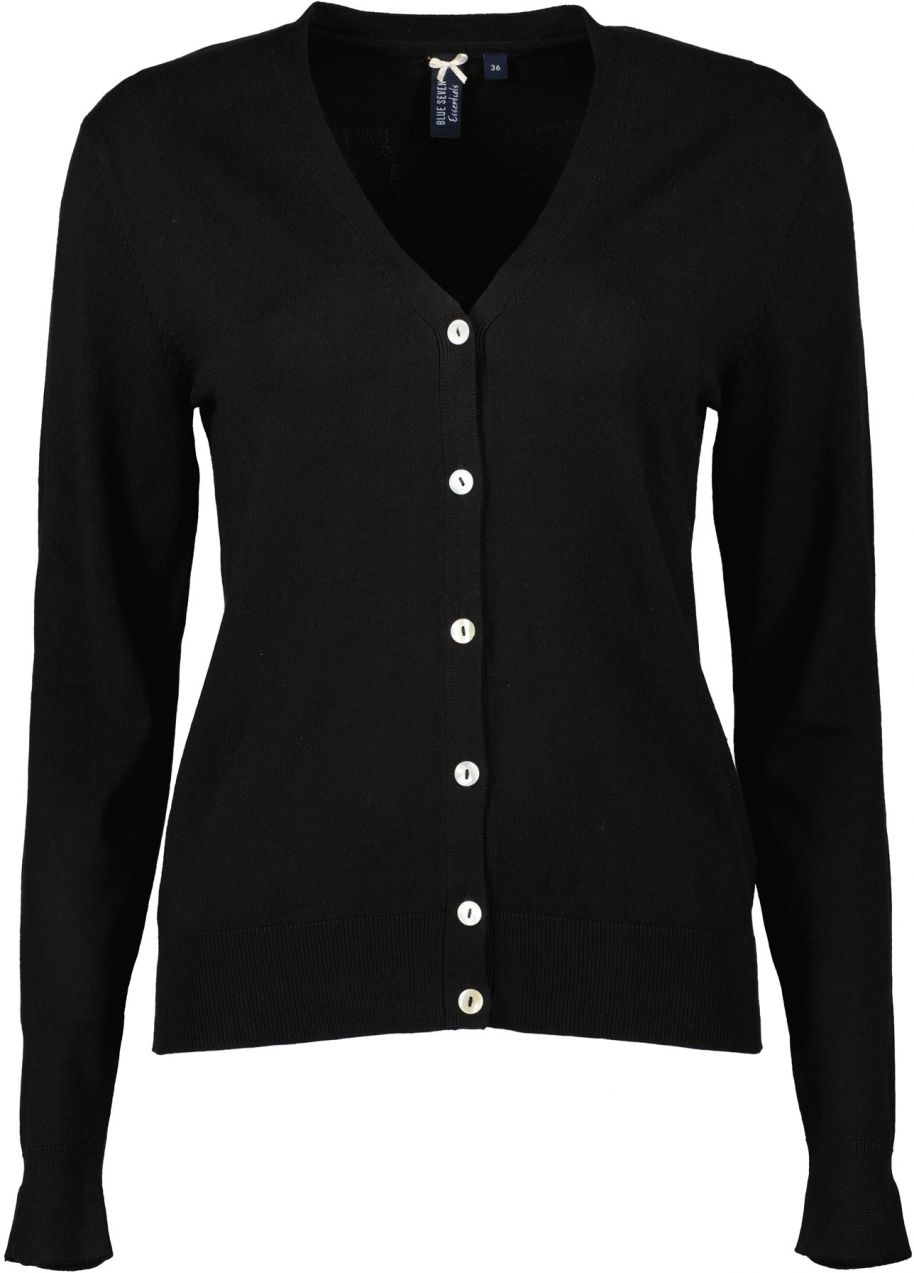 BLUE SEVEN Kardigán  čierna