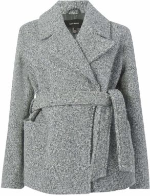 VERO MODA Prechodný kabát 'VMNANCY'  sivá melírovaná